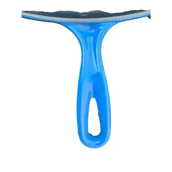 Le Crueset #26 BLUE ENAMELED CAST IRON GRILL PAN SKILLET FRANCE. - Picture 4 of 6